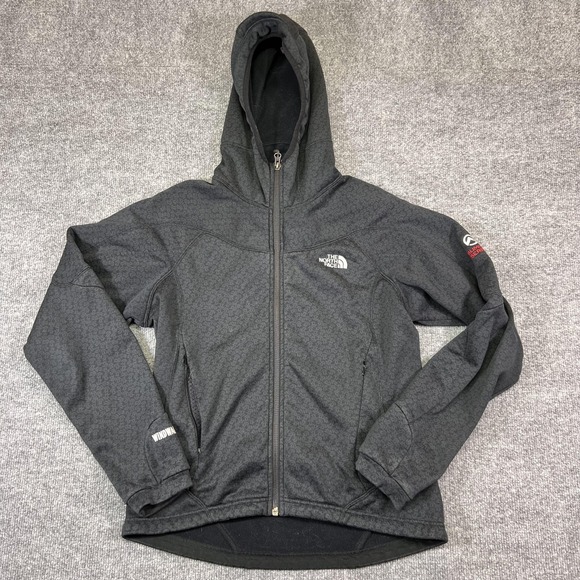 The North Face Jackets & Blazers - The North Face Summit Series WindWall Jacket Womens Medium Gray Hooded Softshell